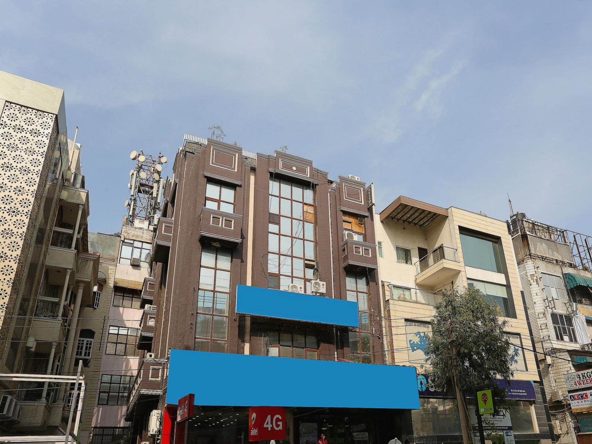 Oyo Flagship Hotel F Five Neu-Delhi Exterior foto